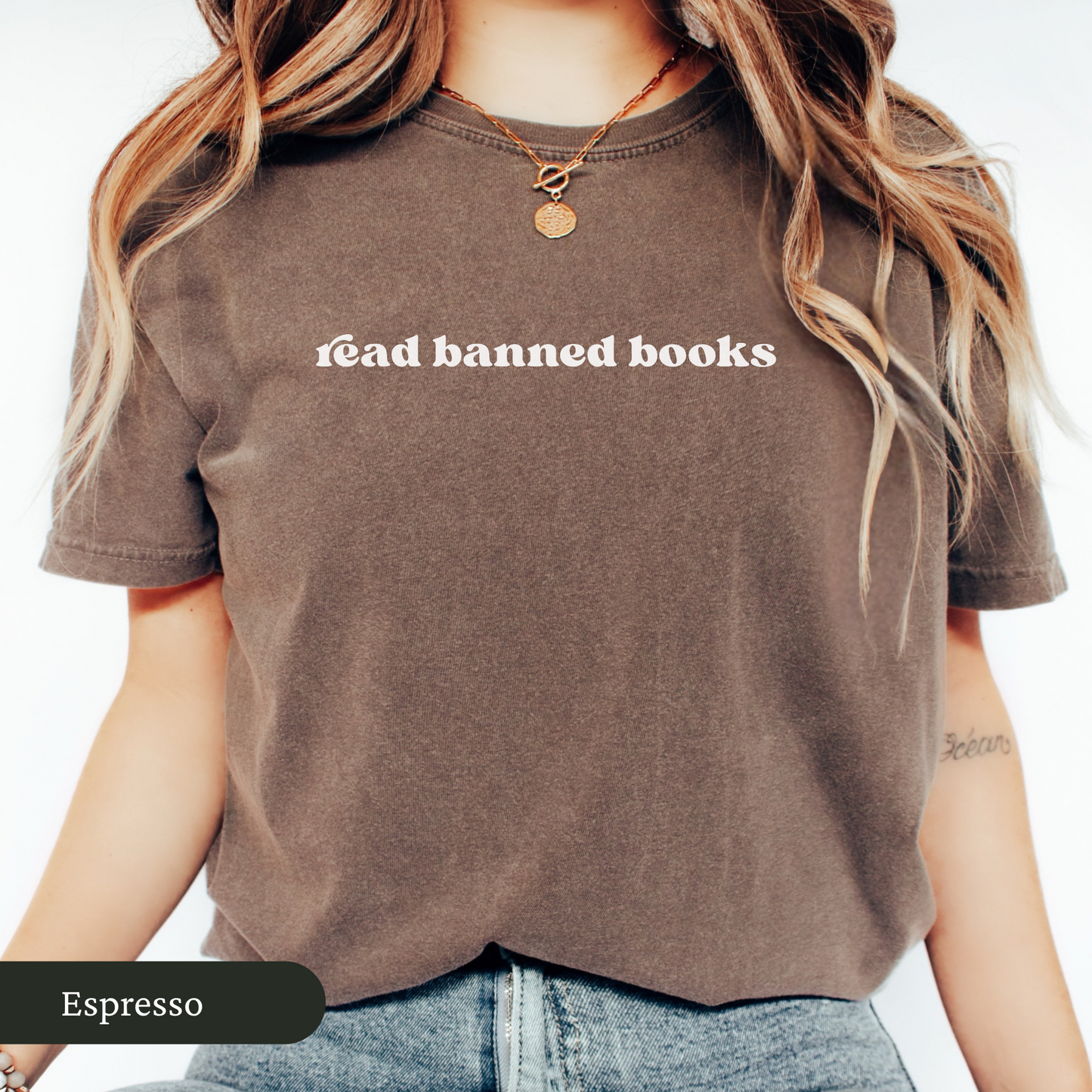 Minimalist Read Banned Books Shirt