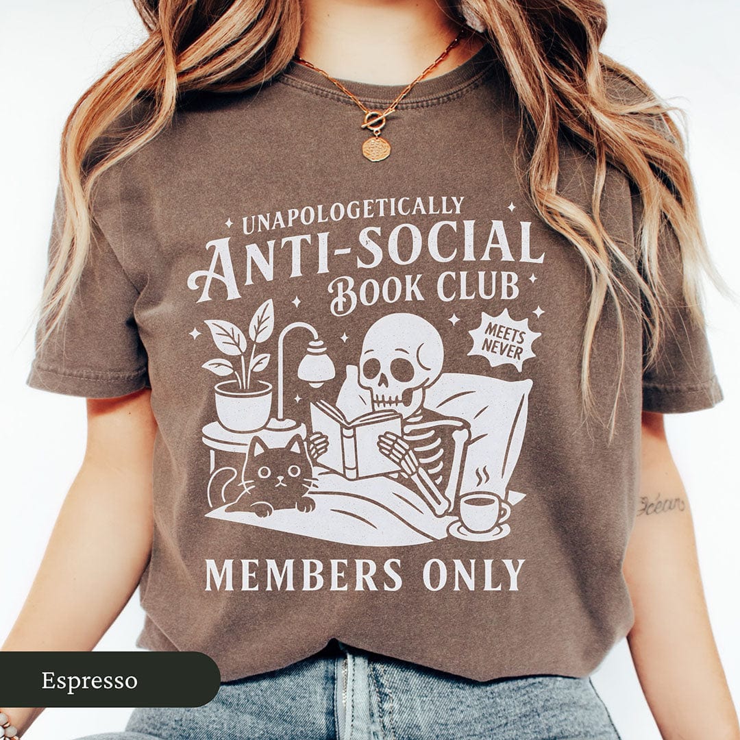 Anti-Social Book Club Shirt