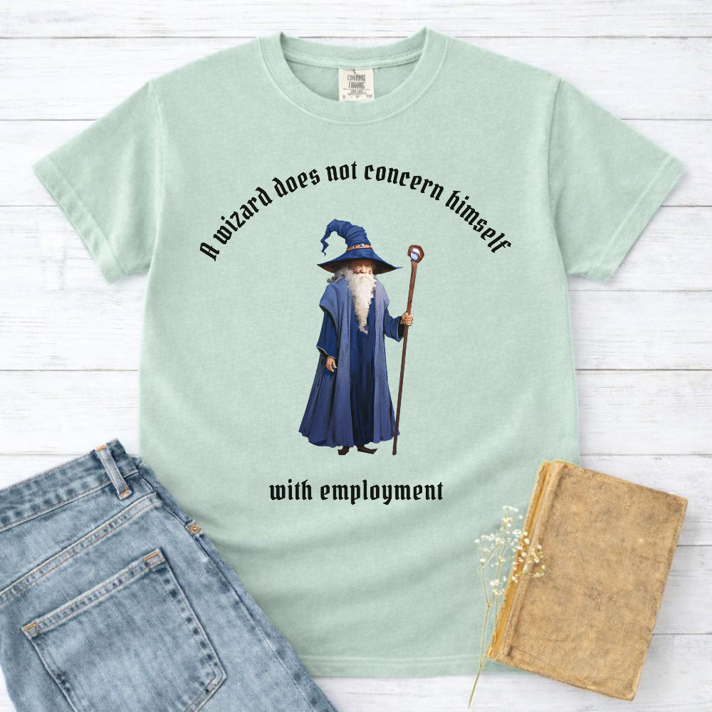 A Wizard Does Not Concern Himself Shirt