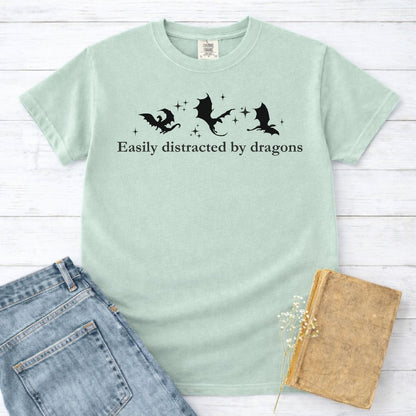 Minimalist Easily Distracted by Dragons Shirt