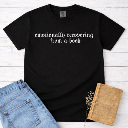 Emotionally Recovering From a Book Shirt