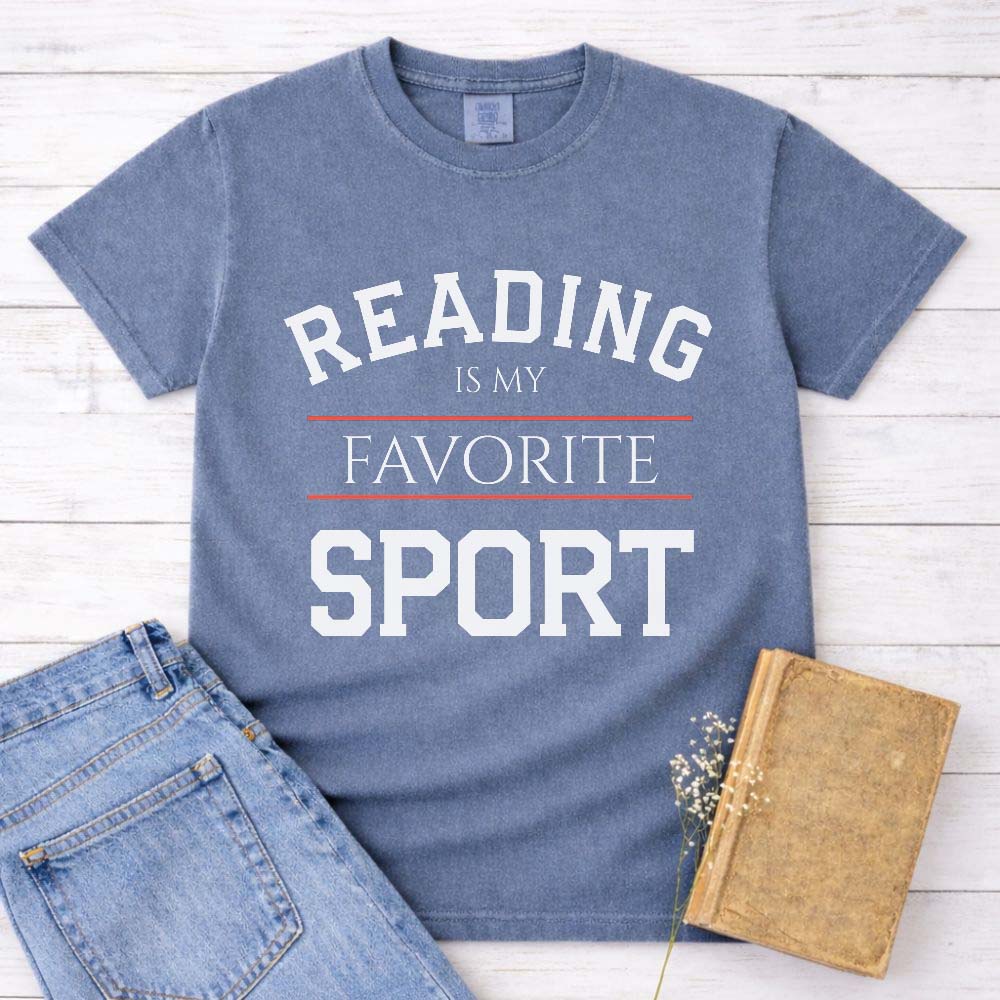 Reading is My Favorite Sport Tee