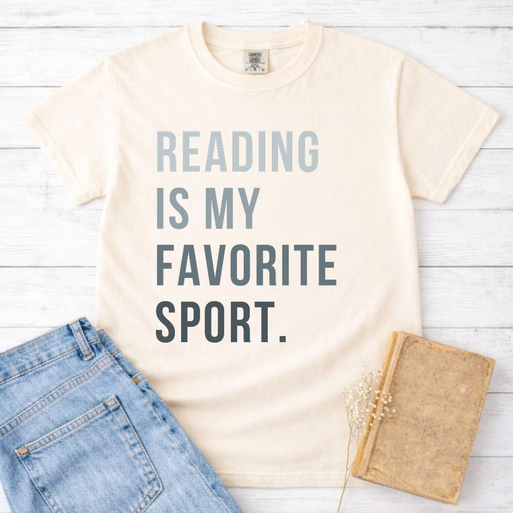 Reading is My Favorite Sport Tee