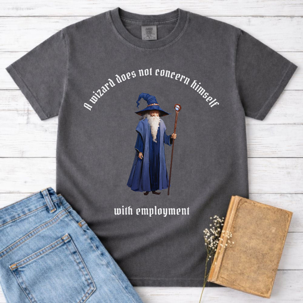 A Wizard Does Not Concern Himself Shirt