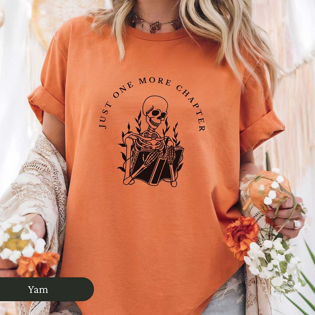 One More Chapter Skeleton Shirt