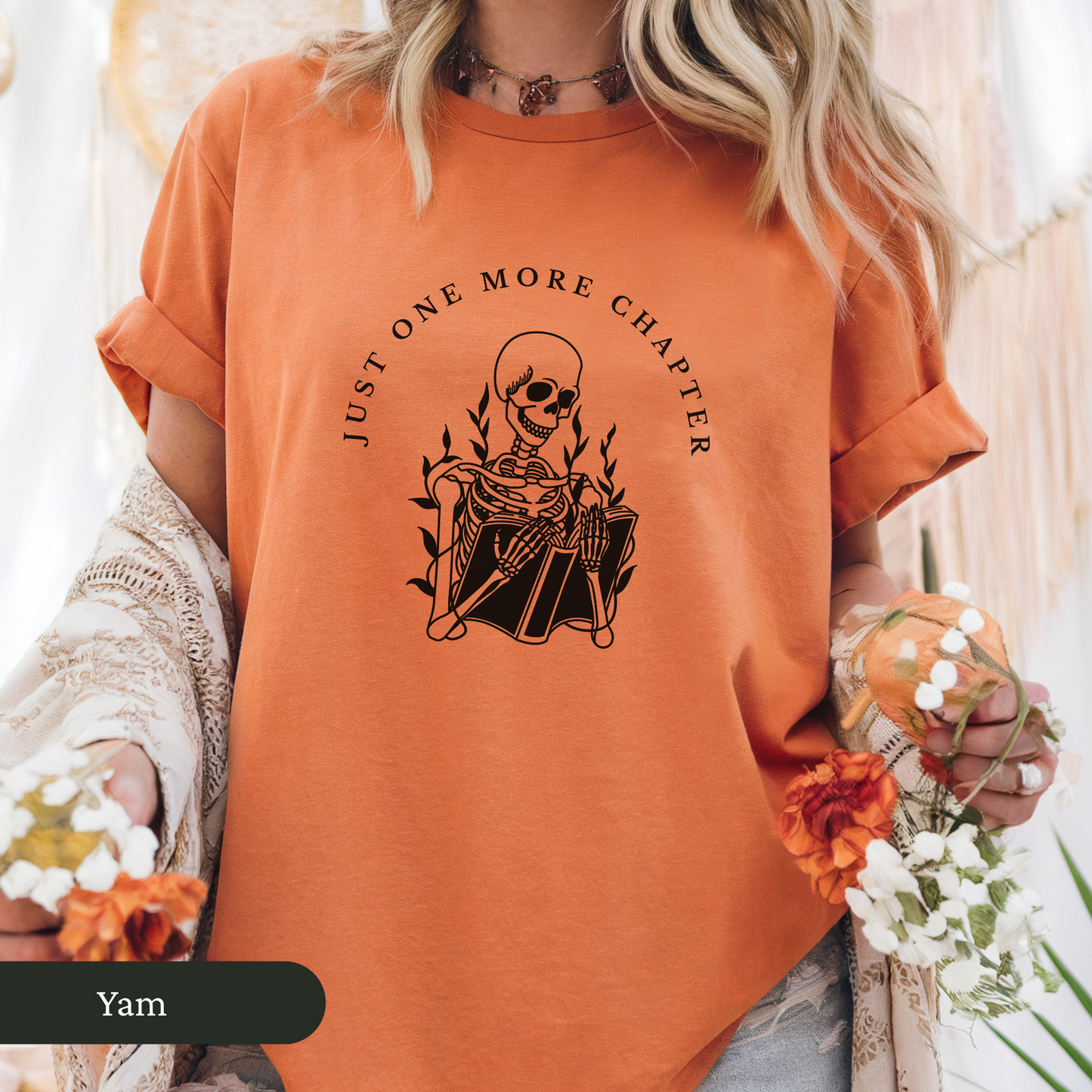 One More Chapter Skeleton Shirt