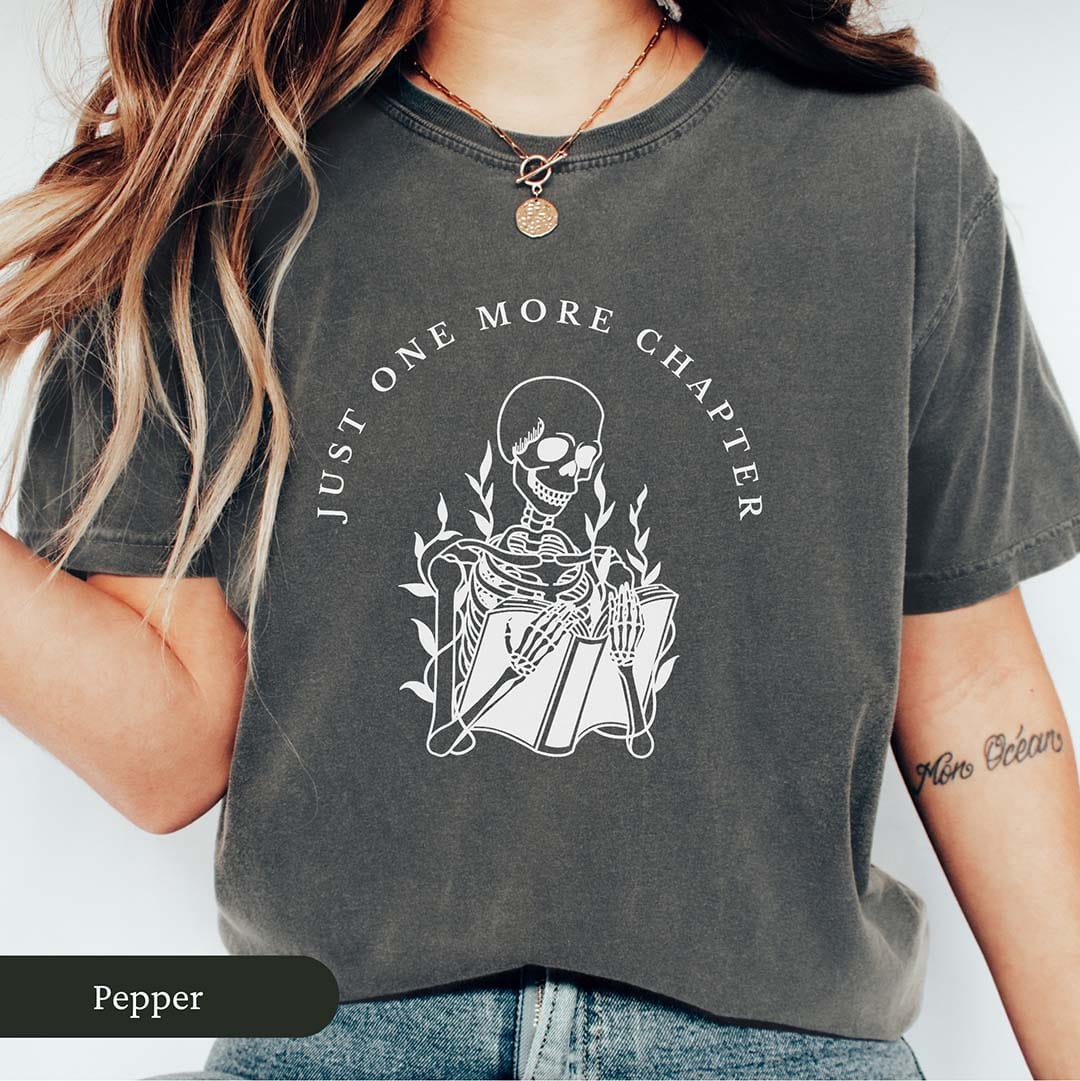 One More Chapter Skeleton Shirt