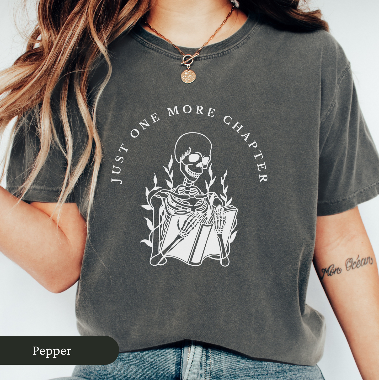 One More Chapter Skeleton Shirt