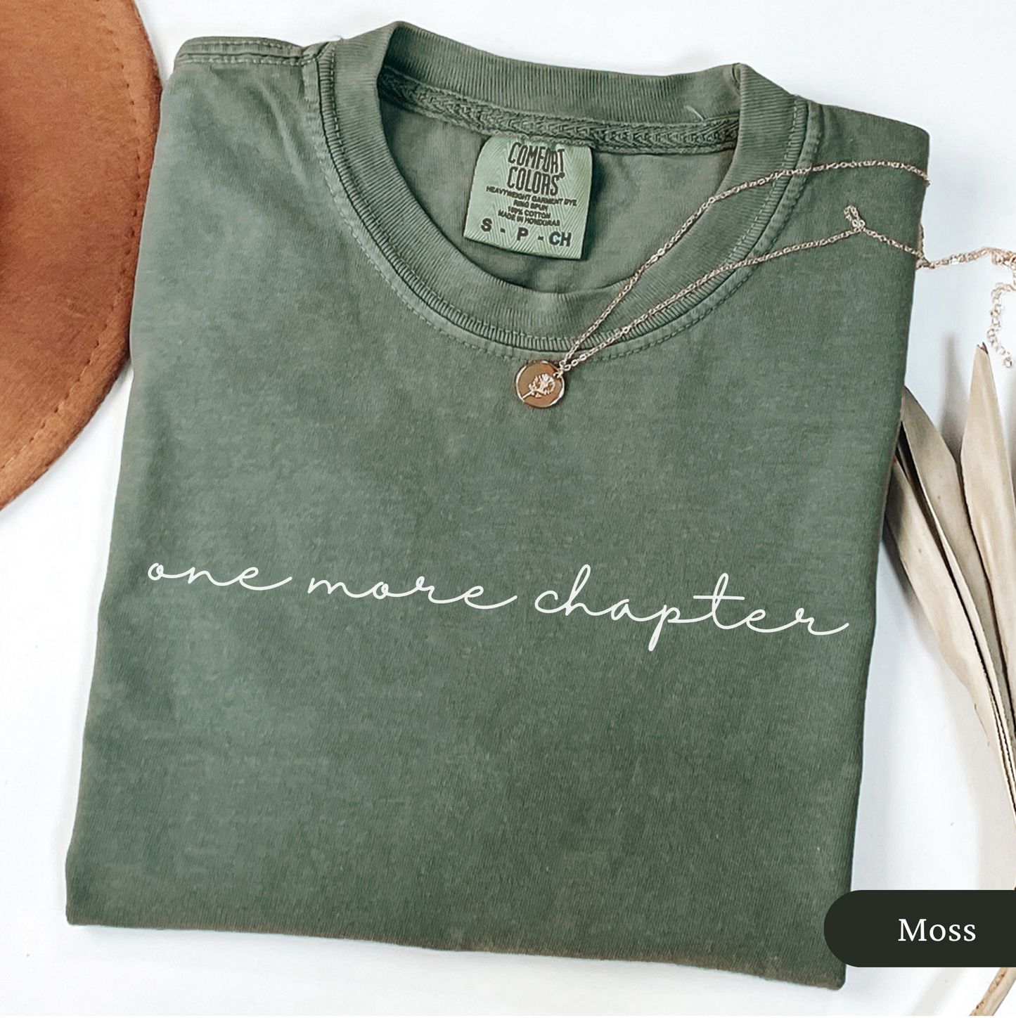 Cursive One More Chapter Shirt