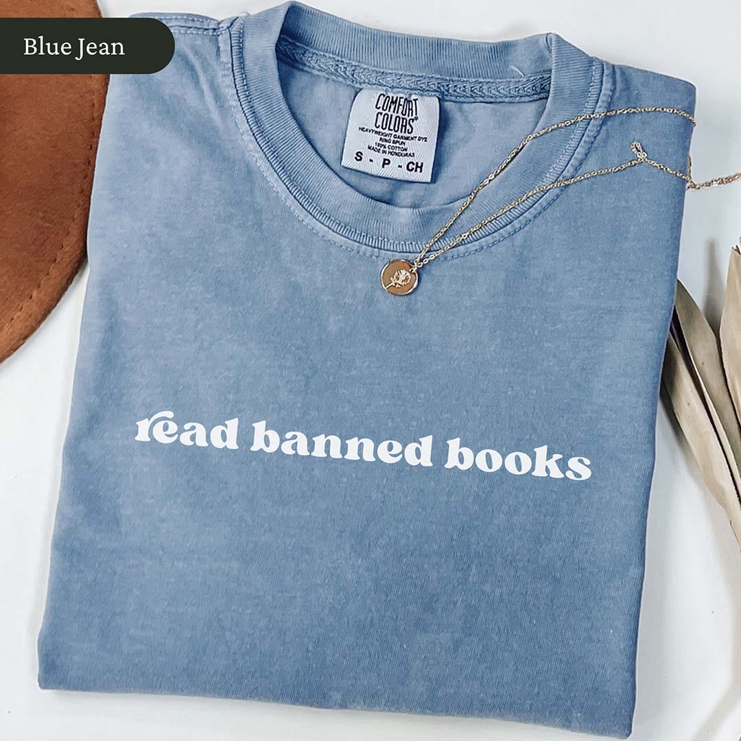 Minimalist Read Banned Books Shirt