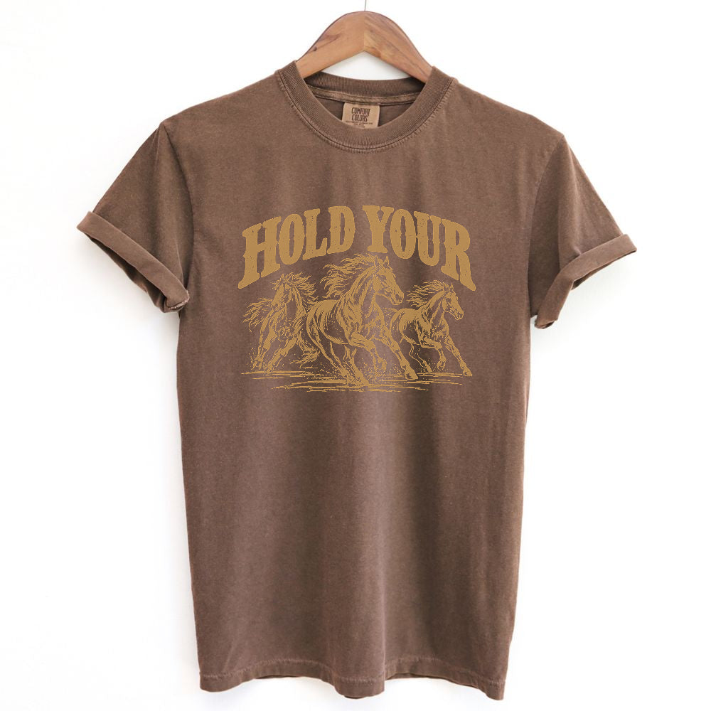 Vintage Hold Your Horses T-Shirt