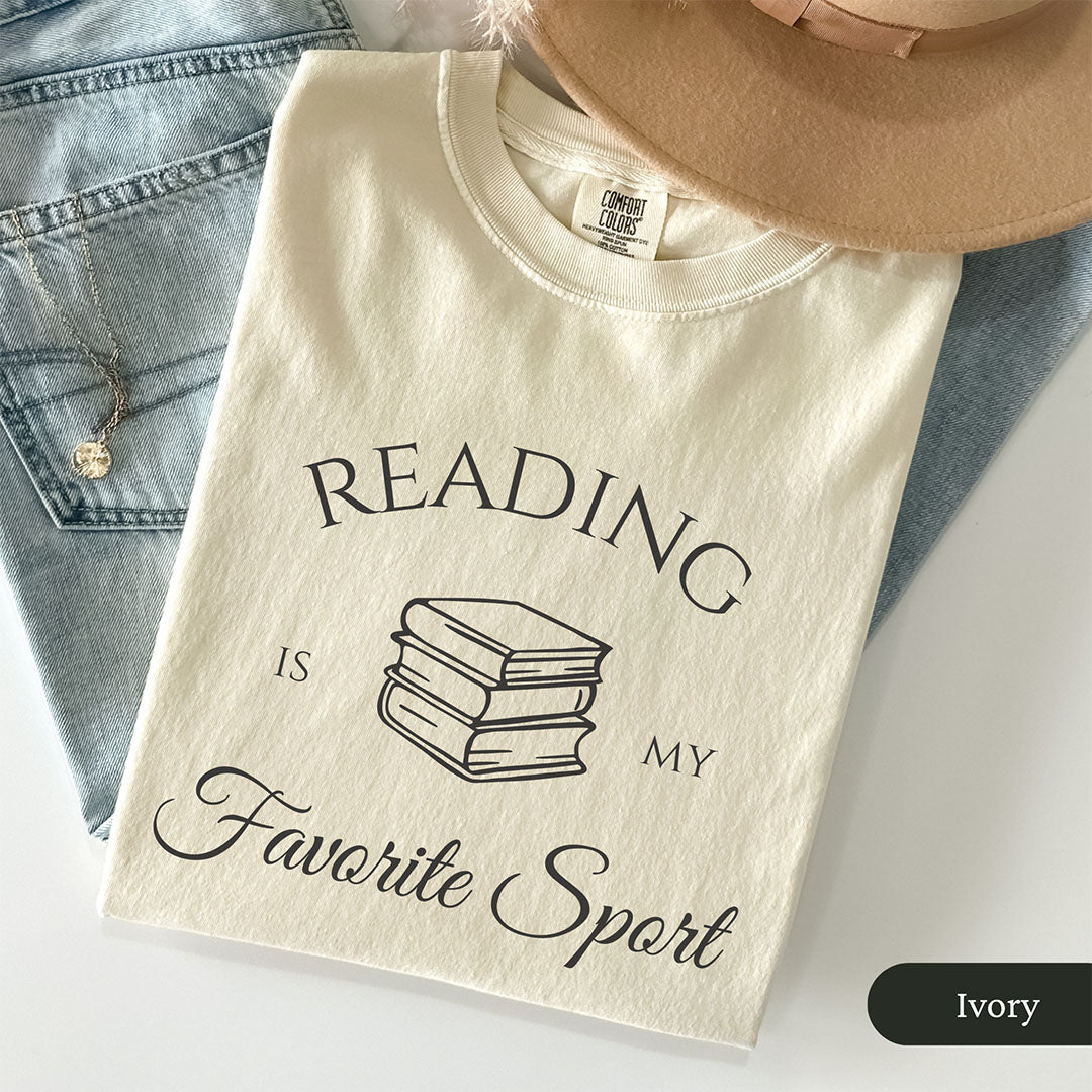 Reading is My Favorite Sport Tee