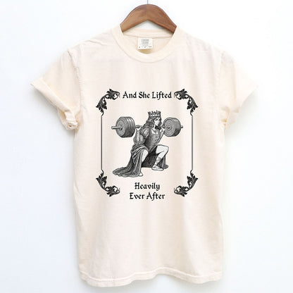 She Lifted Heavily Ever After Women's Gym Shirt