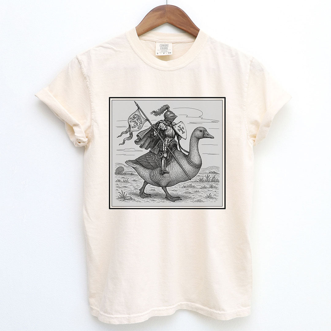 Medieval Knight Goose Rider Shirt