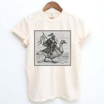 Medieval Knight Goose Rider Shirt