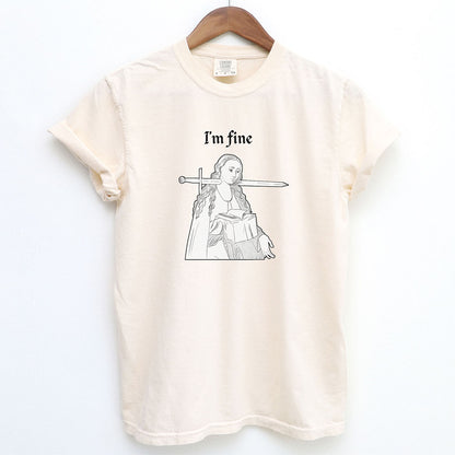 I'm Fine Medieval Humor Shirt