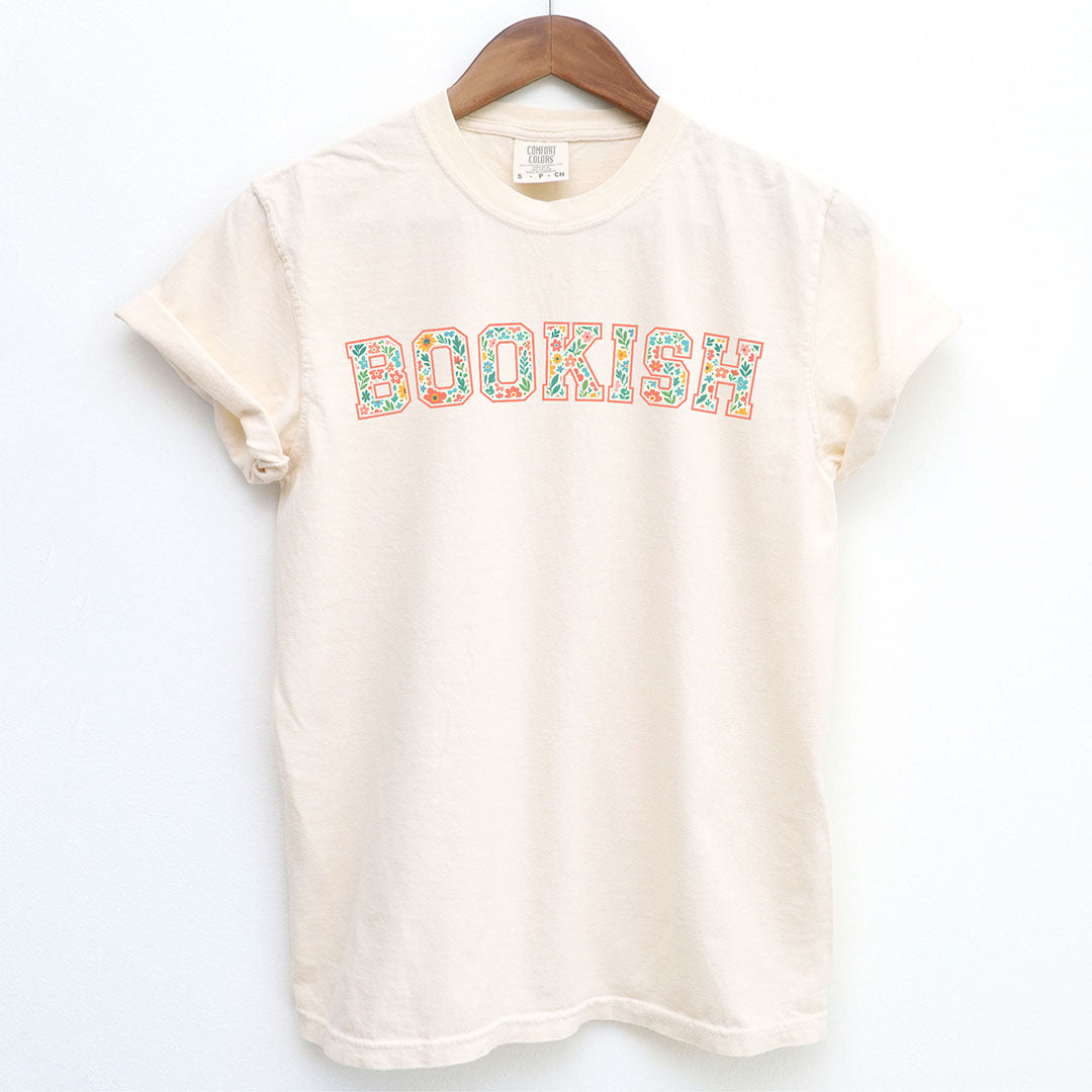 Floral Bookish Varsity Shirt