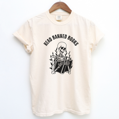 Read Banned Books Skelly Shirt