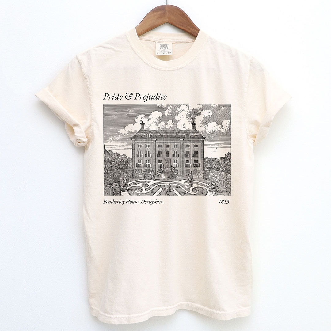 Graphic Pemberley House Pride and Prejudice Shirt