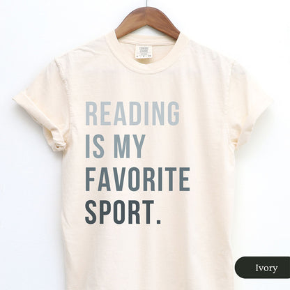 Reading is My Favorite Sport Tee