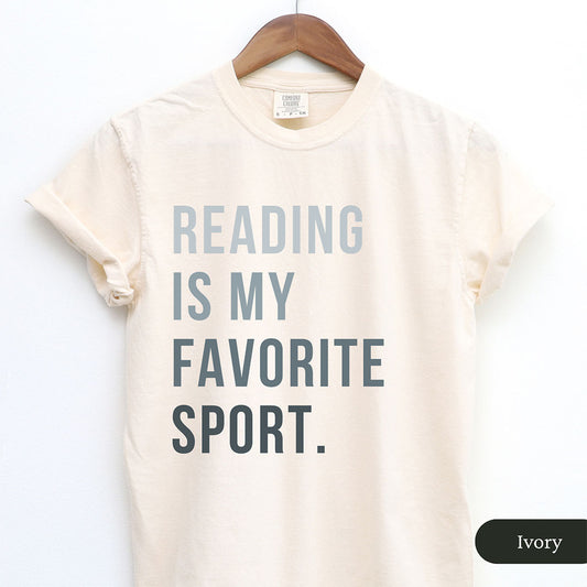 Reading is My Favorite Sport Tee