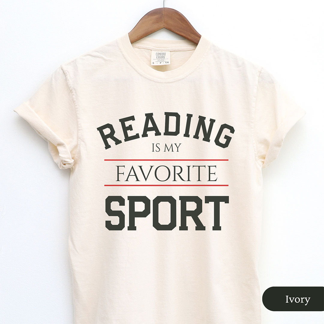 Reading is My Favorite Sport Tee