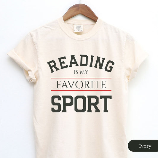 Reading is My Favorite Sport Tee