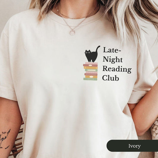 Late Night Reading Club Shirt