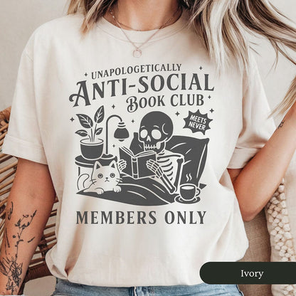 Anti-Social Book Club Shirt