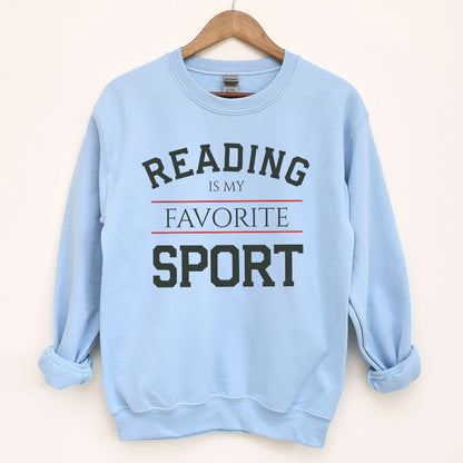 Reading is My Favorite Sport Sweatshirt