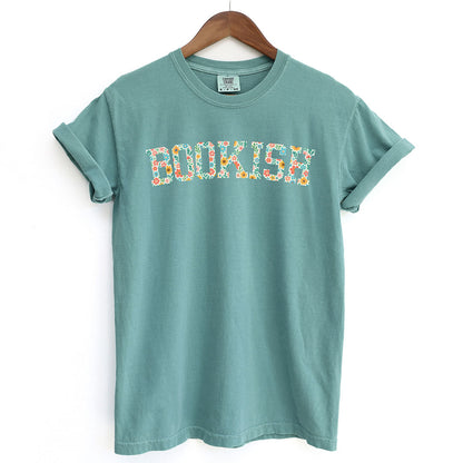 Floral Bookish Varsity Shirt