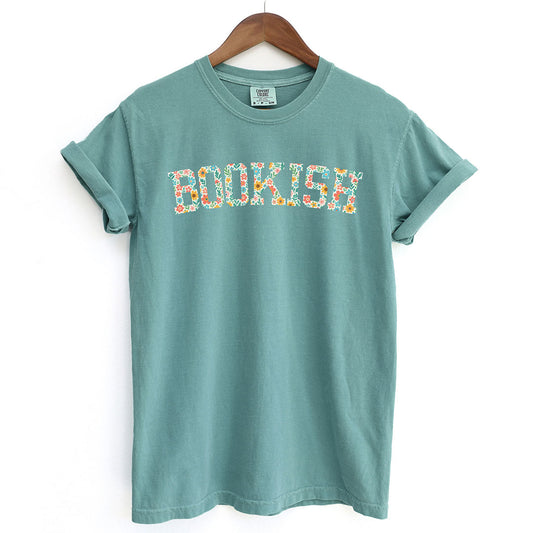 Floral Bookish Varsity Shirt