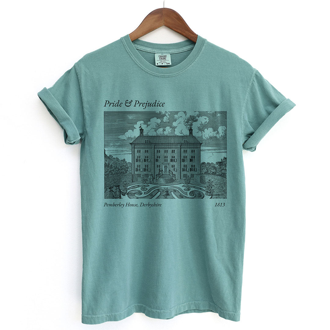 Graphic Pemberley House Pride and Prejudice Shirt