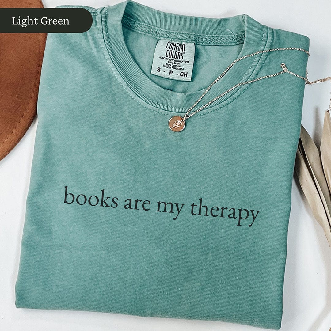 Minimalist Books Are My Therapy Shirt