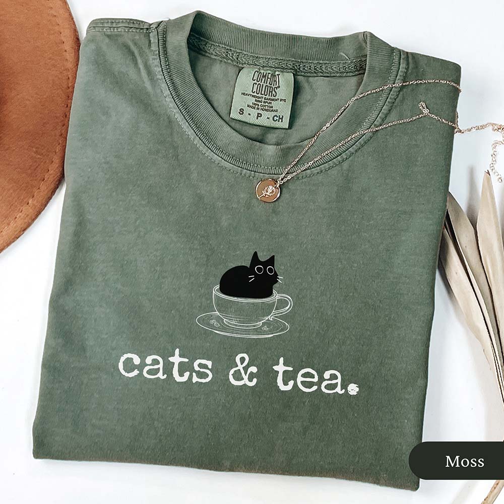 Cats & Tea T-Shirt