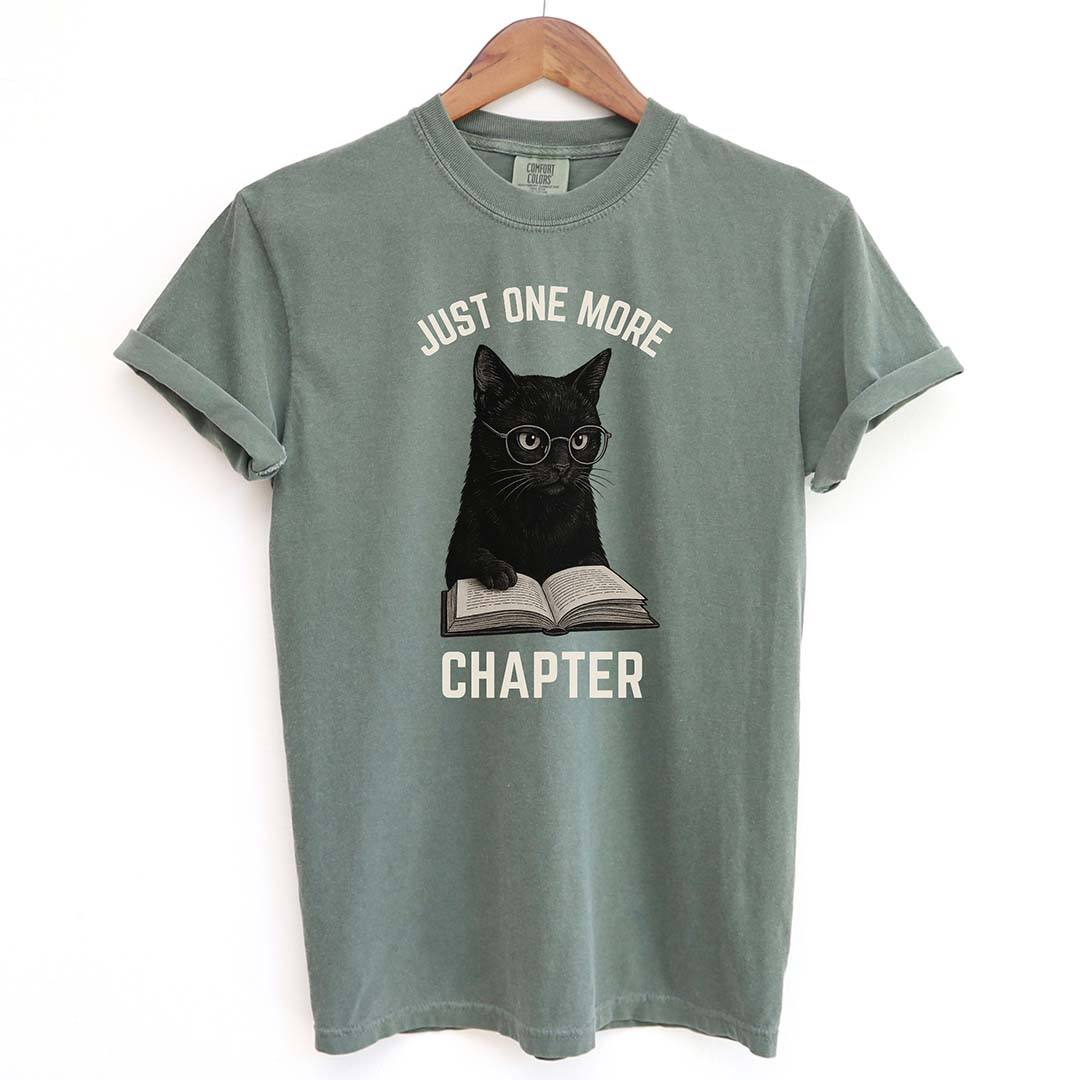 One More Chapter Funny Black Cat Shirt