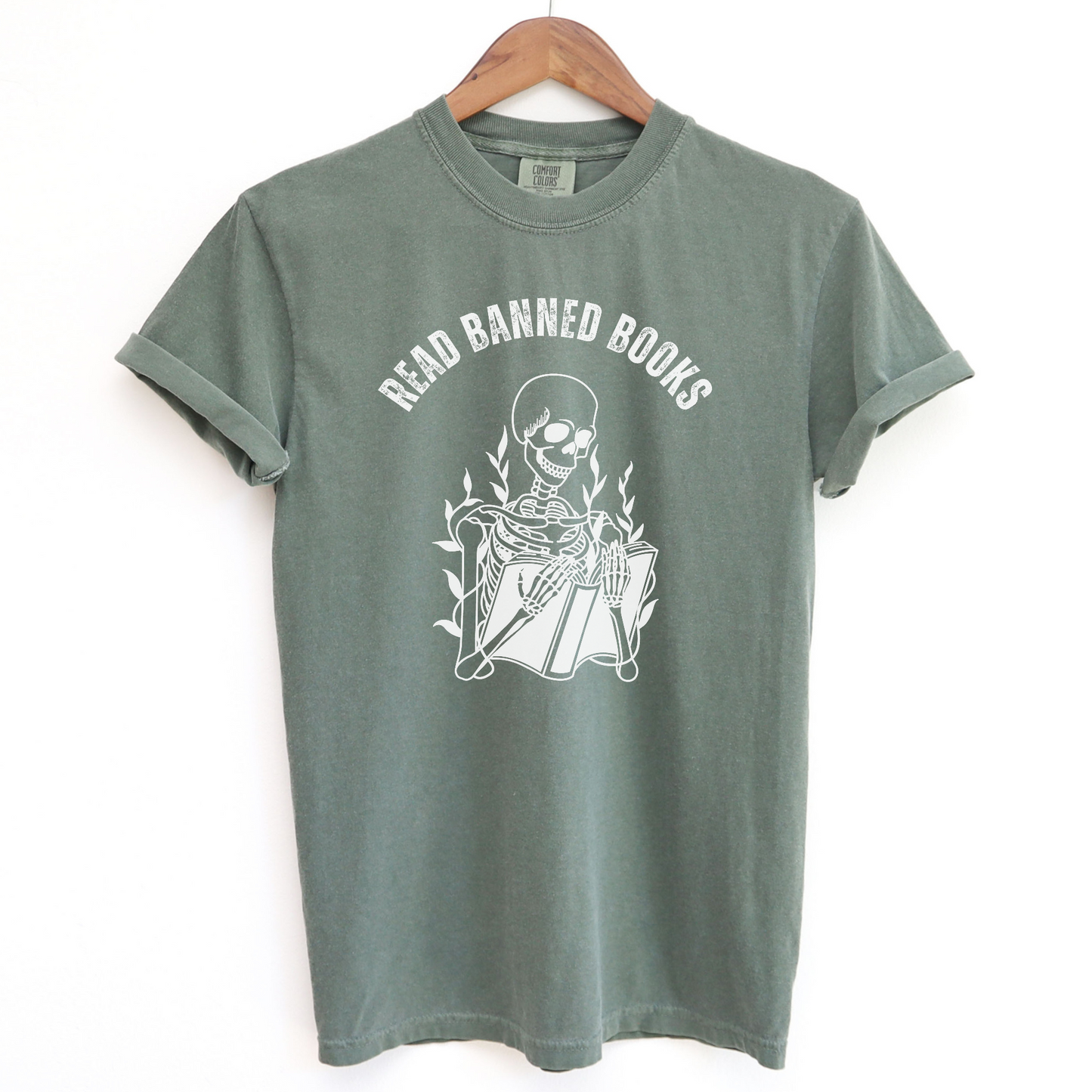 Read Banned Books Skelly Shirt