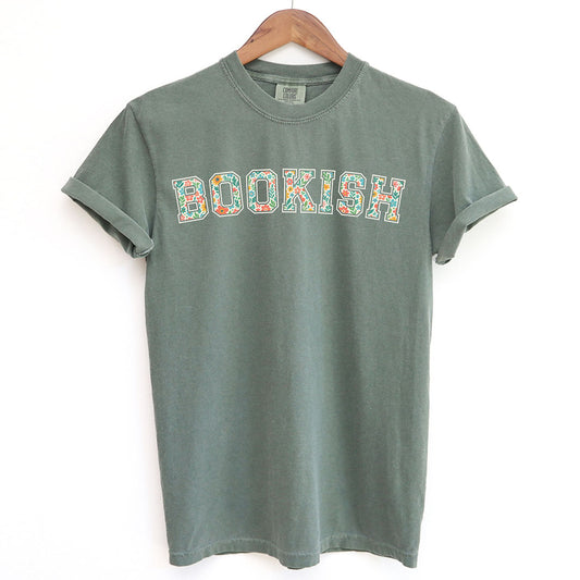 Floral Bookish Varsity Shirt