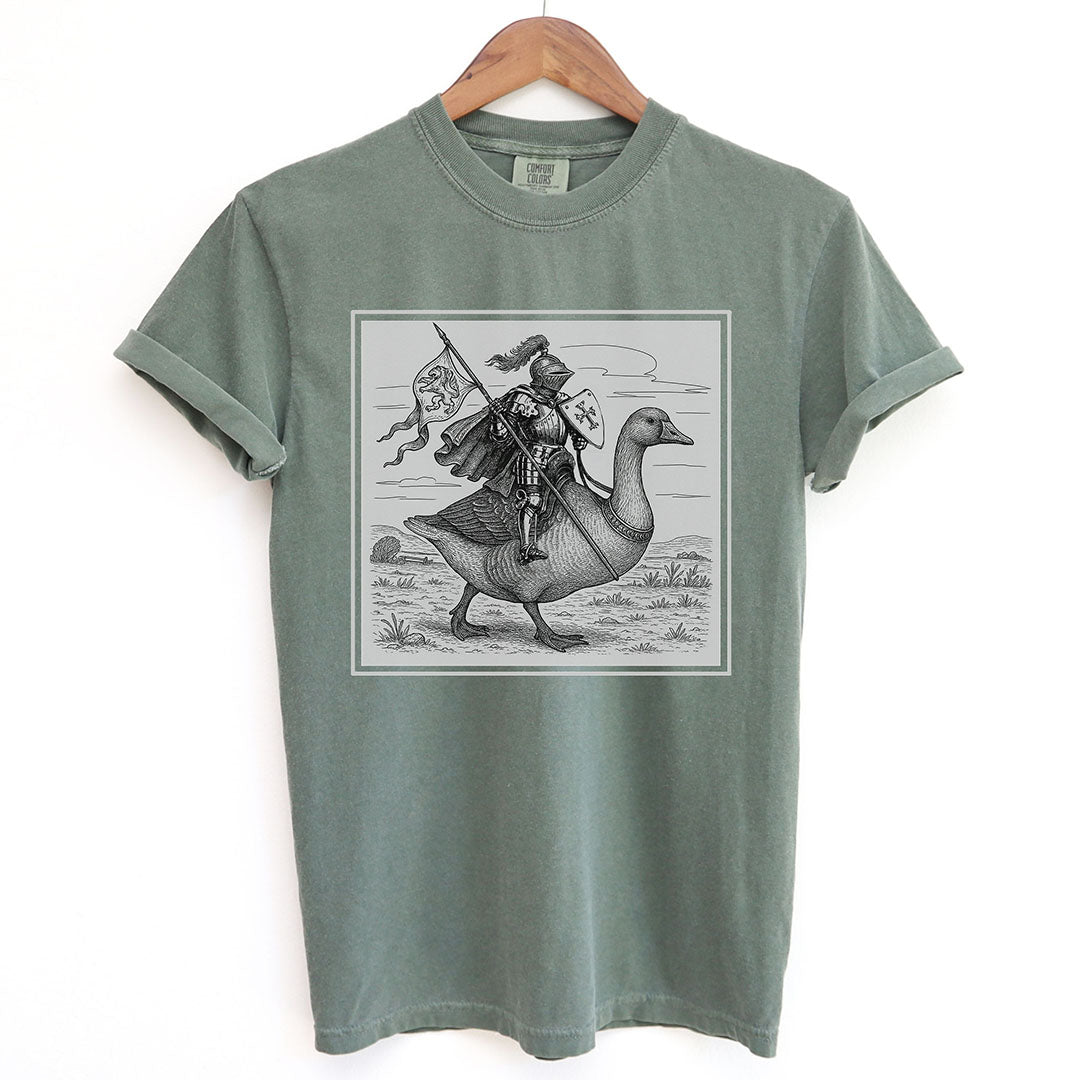 Medieval Knight Goose Rider Shirt