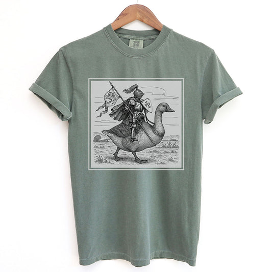 Medieval Knight Goose Rider Shirt