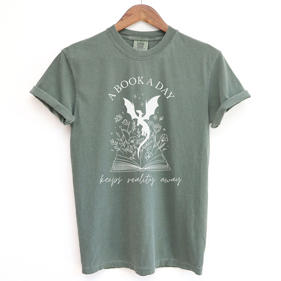A Book a Day Keeps Reality Away Shirt
