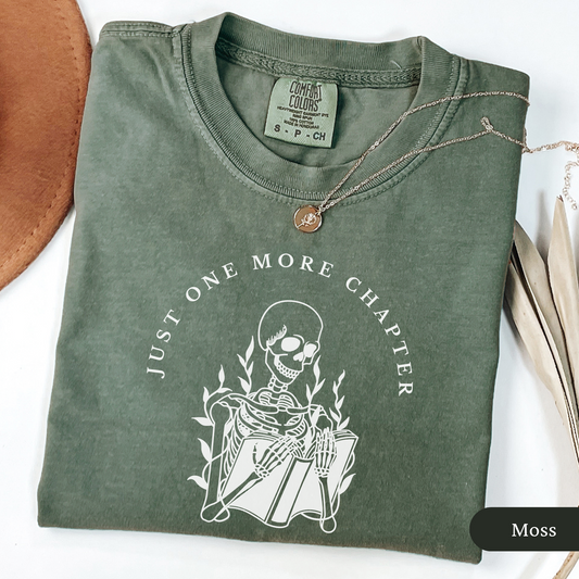One More Chapter Skeleton Shirt