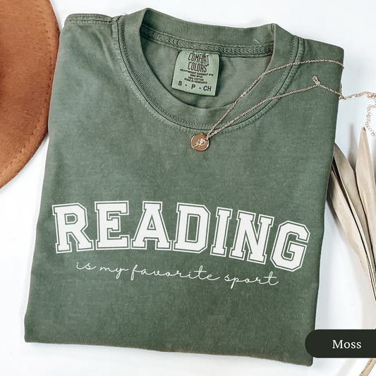 Reading is My Favorite Sport Shirt