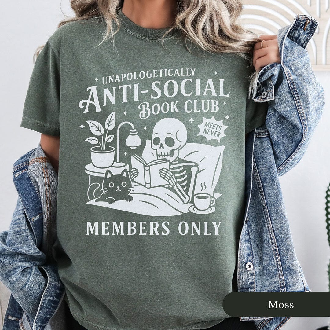 Anti-Social Book Club Shirt