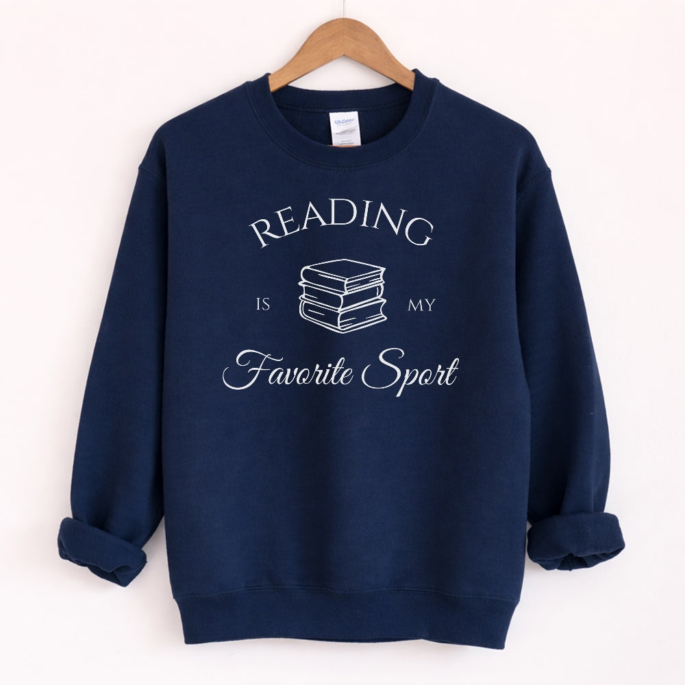 Reading is My Favorite Sport Sweatshirt