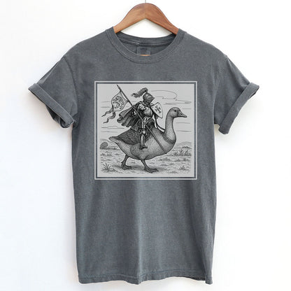 Medieval Knight Goose Rider Shirt
