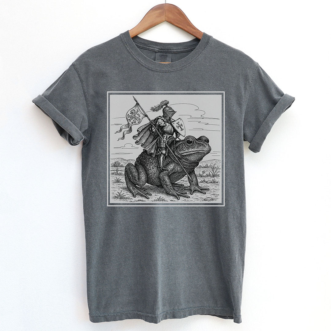 Medieval Knight Frog Rider Shirt