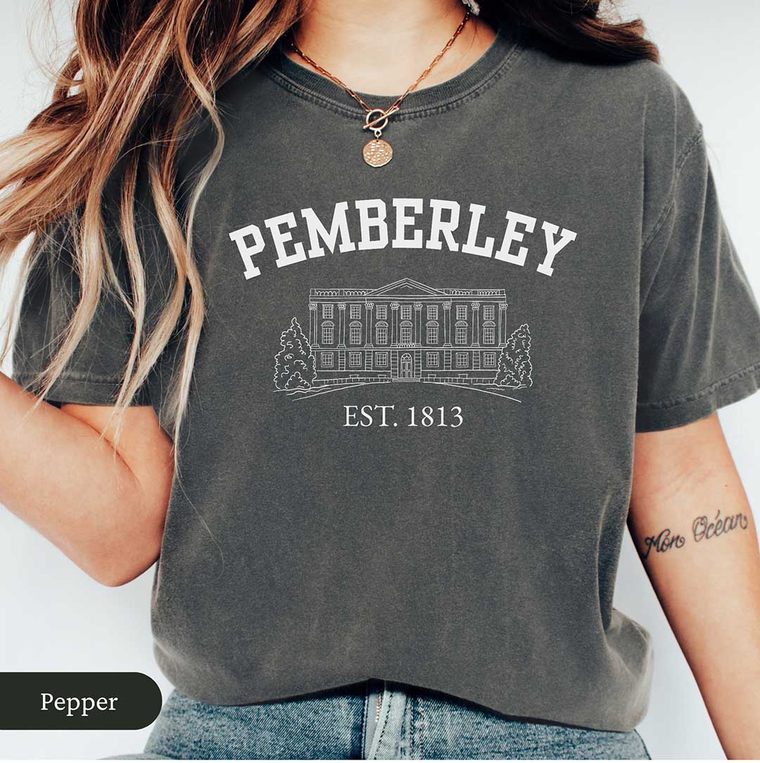 Pemberley House Pride and Prejudice Shirt