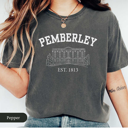 Pemberley House Pride and Prejudice Shirt
