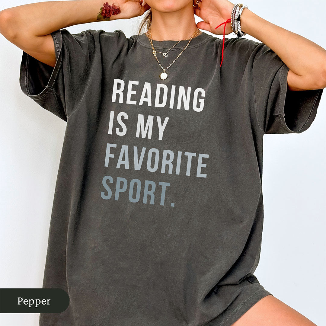 Reading is My Favorite Sport Tee